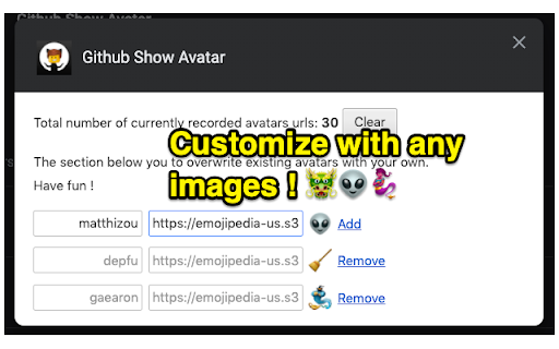 Github Show Avatar