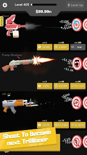 Gun Idle Apk Mod moedas infinita e diamantes infinito