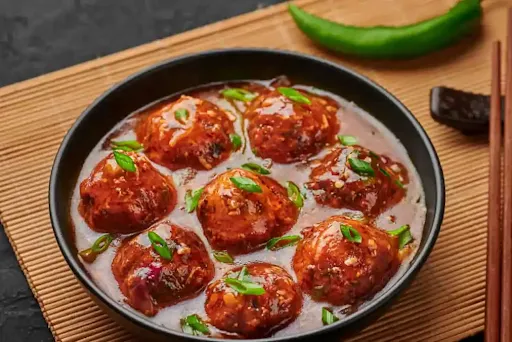 Veg Balls Manchurian Gravy