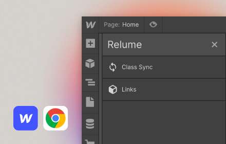 Relume Chrome Extension for Webflow Preview image 0