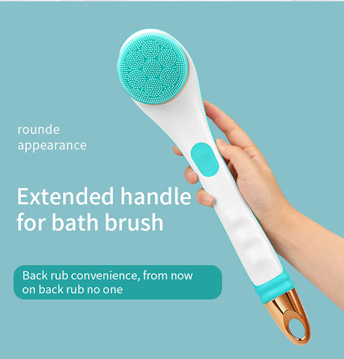 Title 11, Silicone Bath Brush 4 In 1 Electric Back Scrubb...
