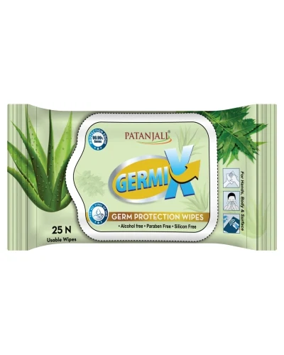 Patanjali Germi X Alov-Neem(Germ Pro Wipes) 25 N - 5 gm