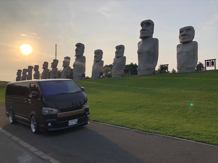 ハイエースバンのハイエース・4WD・北海道最高！・KICKER・四駆の聖地に関するカスタム事例の投稿画像3枚目