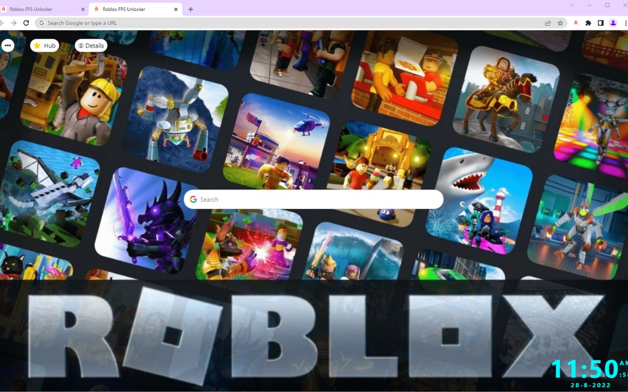 Roblox FPS Unlocker 2022 [New Tab BG] Preview image 4