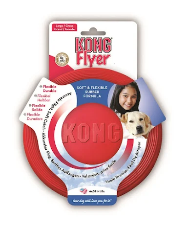 KONG Flyer frisbee, small, 4 stk., KF15E