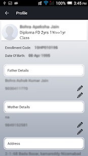 Hamstech Student Portal - náhled