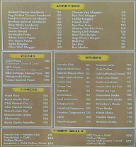 The Taapu menu 2