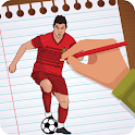 Draw & Pixel Football Players