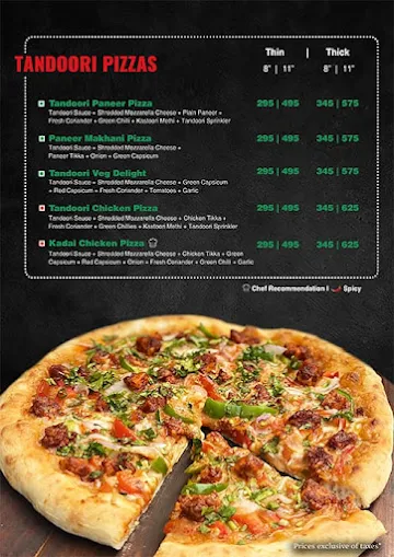 1441 Pizzeria menu 
