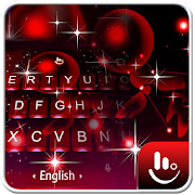 Live 3D Sparkling Red Star Keyboard Theme 6.3.25.2019 Icon