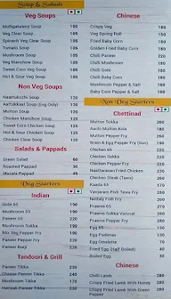 Naattarasan menu 3