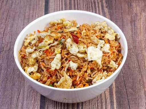 Egg Schezwan Fried Rice (Serves 1-2)