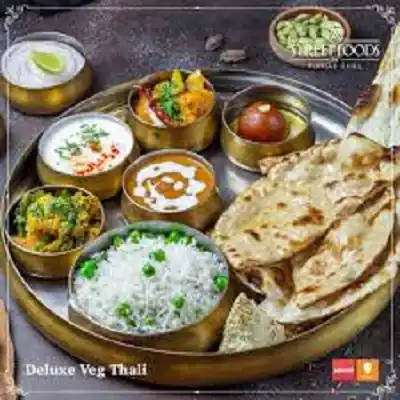 Deluxe Thali(Tawa Roti)