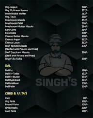 Singh's Shahi Rasoi menu 3