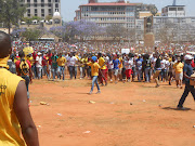 In 2015, thousands of student from different institutions of higher learning across the country marched to the Union Building against the increase of fees.