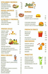 Momo Point & Juice Time menu 1