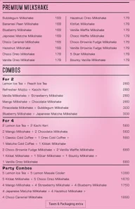 Shake It Miami menu 2