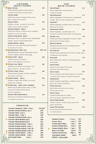 Bamboo Kitchen menu 2