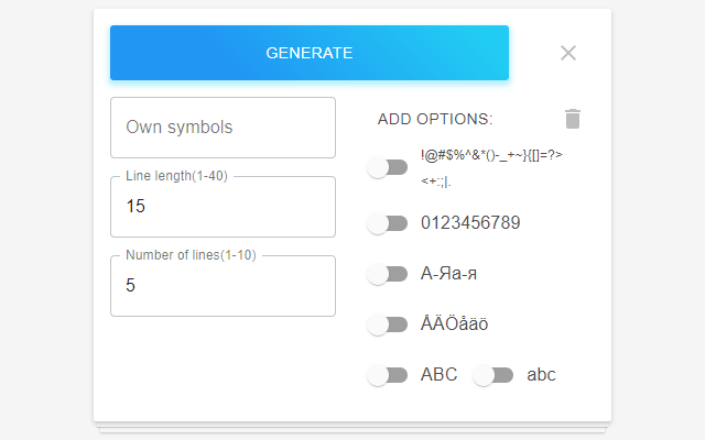 Random Password Generator Preview image 2