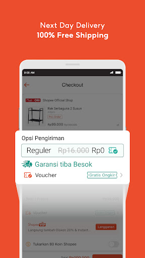 Screenshot Shopee Indonesia