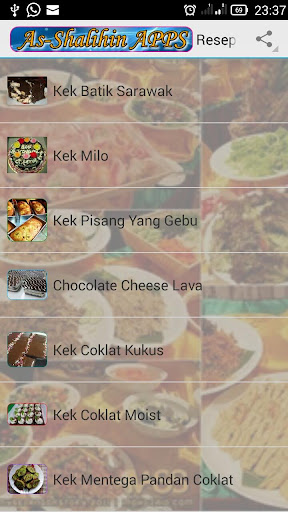 Resepi Kek  Kuih dari Bonda