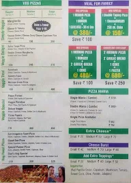 Doms Pizza menu 1