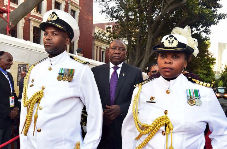 Various guests arrive in Parliament for the 2018 State of the Nation Address.