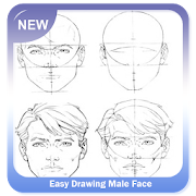 Easy Drawing Male Face 7.1 Icon