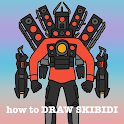 How to draw skibibi