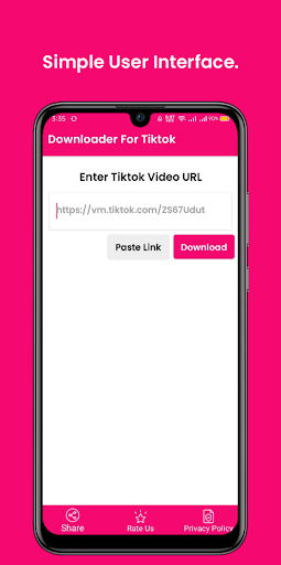 Video Downloader For Tiktok - No Watermark