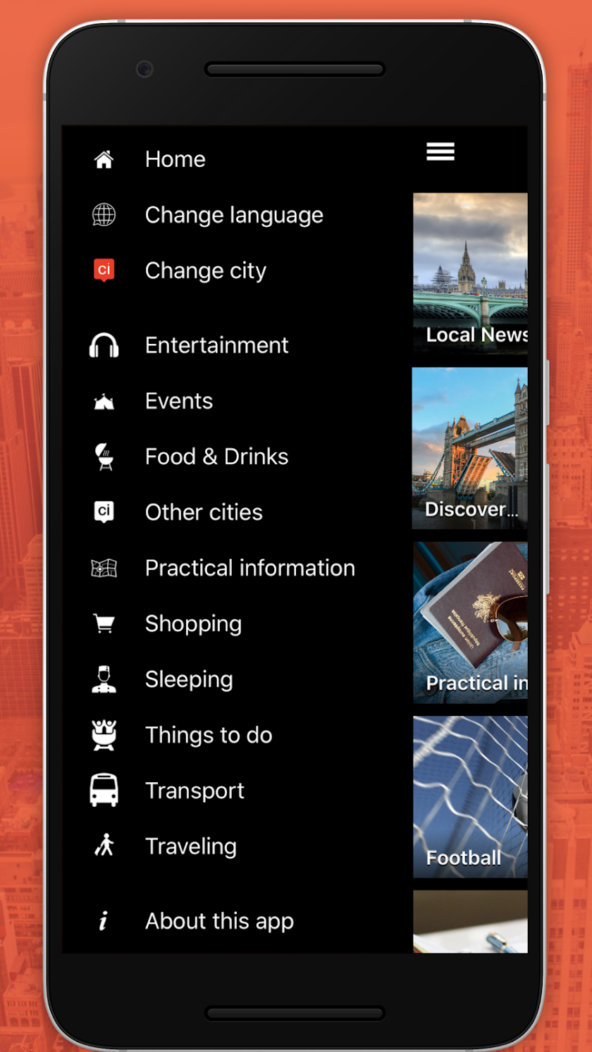 Winchester App Screen 2