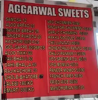 Aggarwal Sweets  menu 1