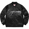 supreme®/mitchell & ness® sequin logo varsity jacket fw21