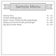 McDonald's menu 1