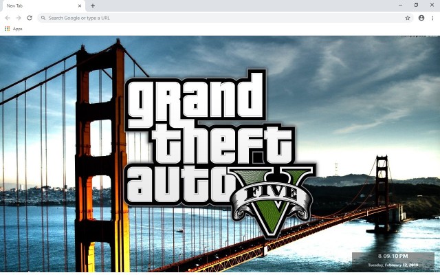 Gta V HD New Tab & Wallpapers Collection