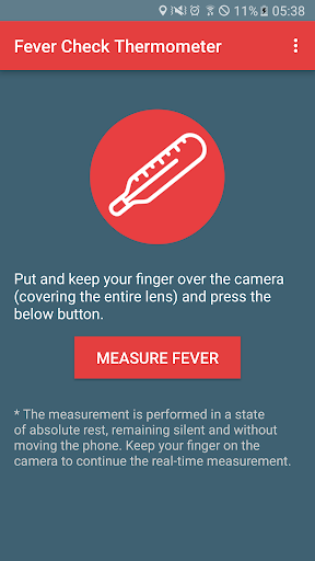 Fever Check Real Thermometer