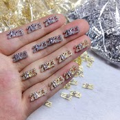 Phụ Kiện Charm Đá 2023 Gắn Móng Tay Nail