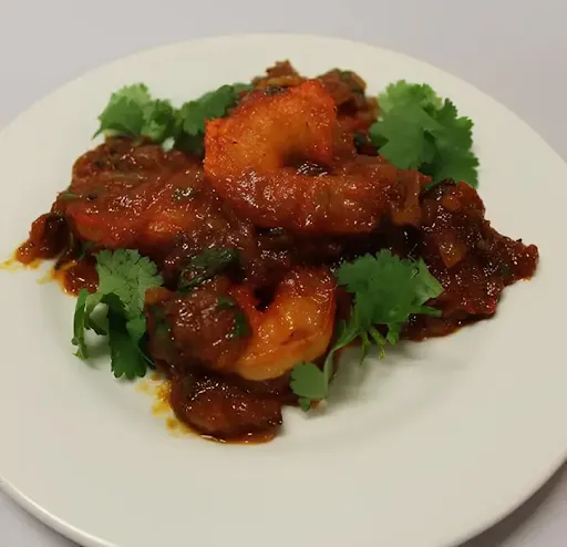 Prawns In Schezwan Dry