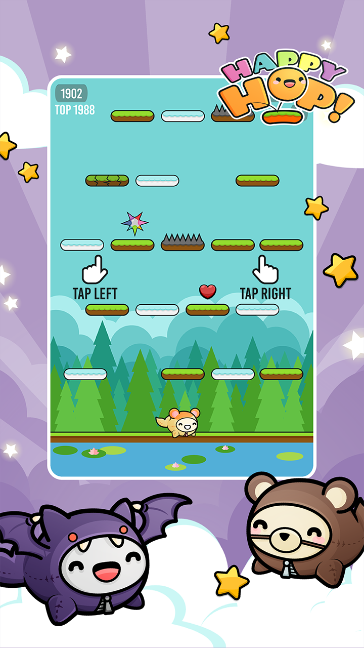 Happy Hop: Kawaii Jump Screen 2