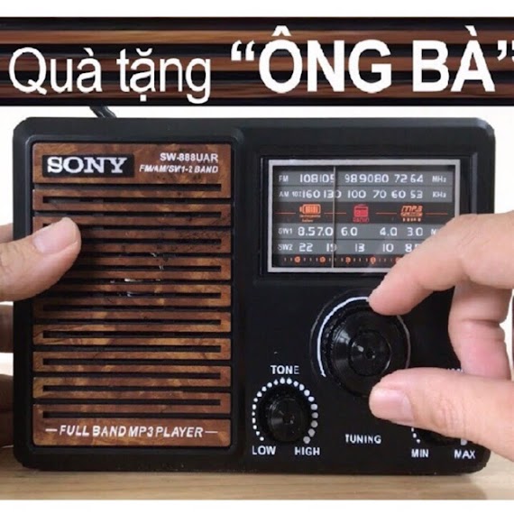 Đài Radio Sony Sw - 888Uar Quà Tặng Dành Cho Ông Bà.