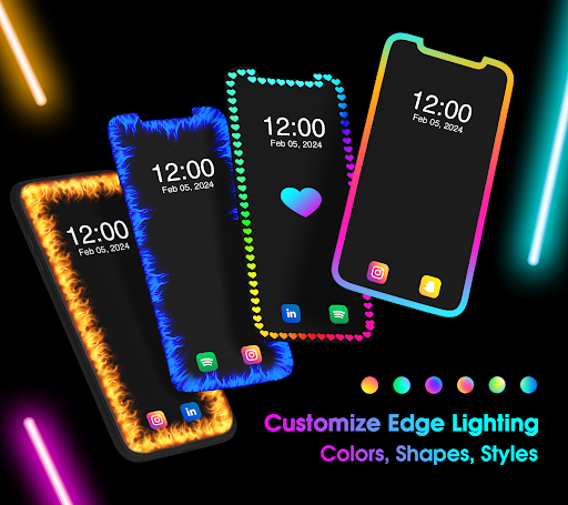 Edge Lighting: LED Borderlight screenshot #0