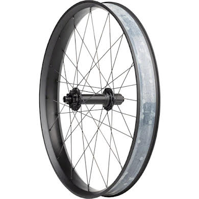 Quality Wheels Alex CF-1 Carbon Bear Pawl Rear Wheel - 26" Fat - 12 x 197mm - 6-Bolt - HG 11 - Black