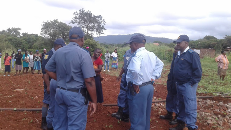 Police divers were summoned, but could not find the baby in the local river. After an investigation, the body was found buried in a shallow grave.