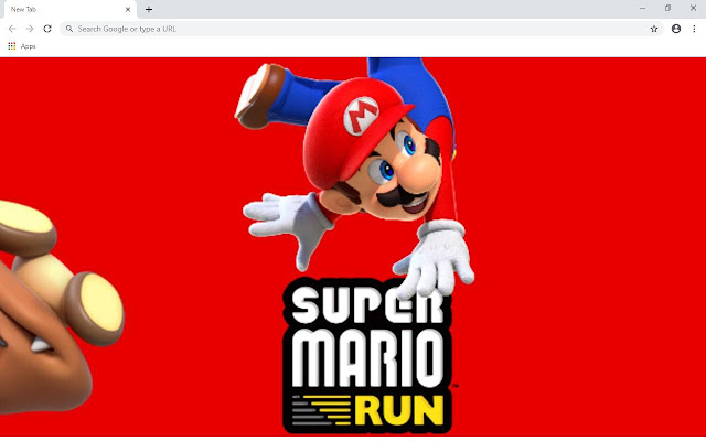 Super Mario Run Wallpapers and New Tab