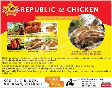 Republic Of Chicken menu 