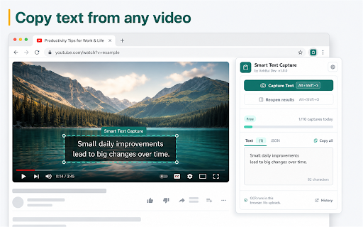 Smart Text Capture screenshot 1