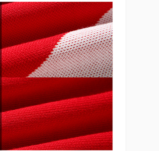Title 2, Two-piece Red Knitted Two-piece Suit With Thick...