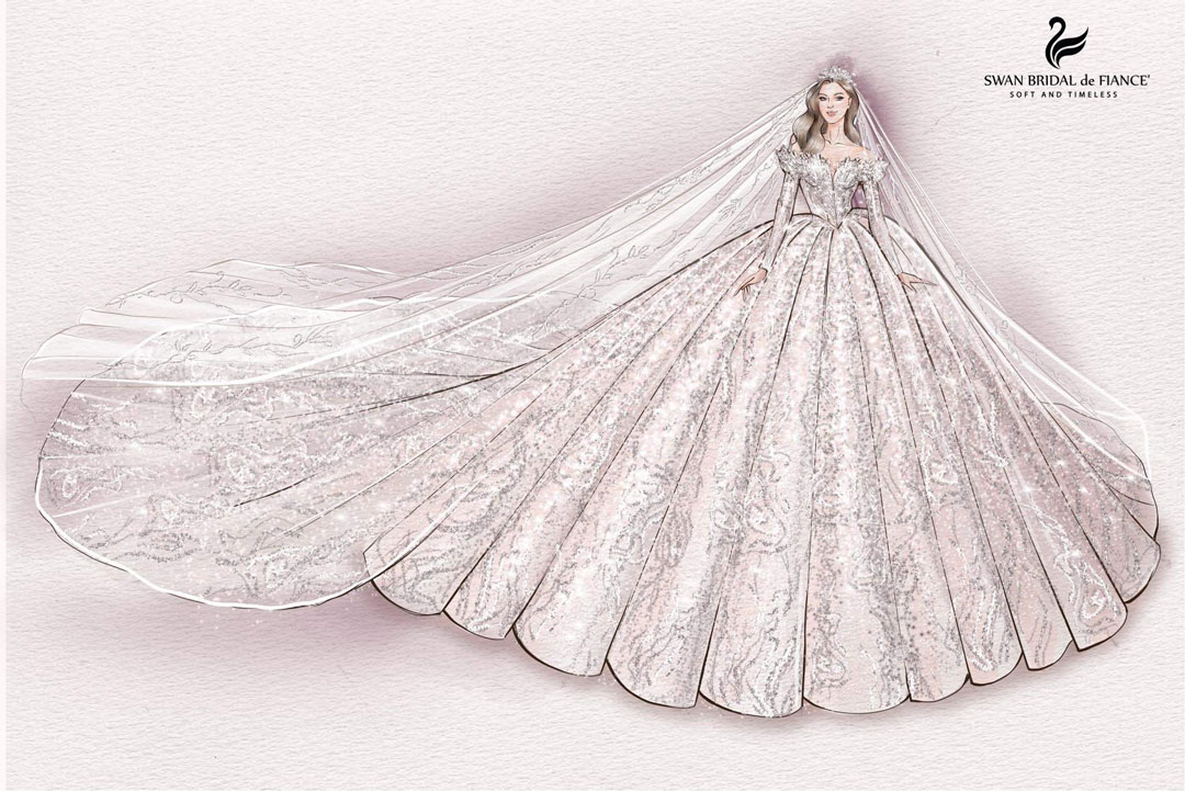 Phong cách thiết kế váy cưới tại SWAN Bridal  