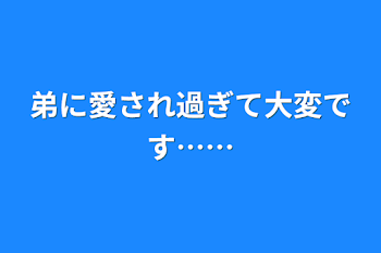 弟に愛され過ぎて大変です……