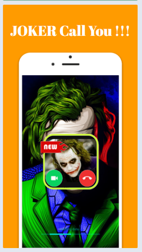 joker call you!-Callprank and wallpaper